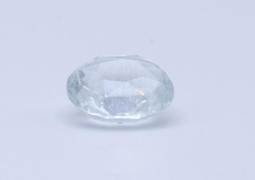 2ct Floral White Quartz VVS Radiant Shape (8.9x7.9x4.7 mm) Unheated gemstone from Sri Lanka