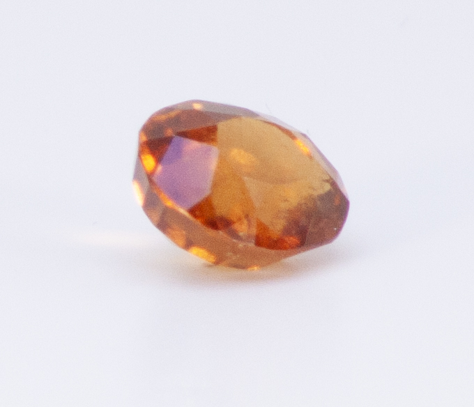 2.5ct Orange Citrine VVS1 Oval Shape (8.6x7.3x4.7 mm) Unheated gemstone from Sri Lanka