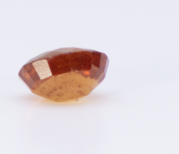 2.5ct Orange Citrine VVS1 Oval Shape (8.6x7.3x4.7 mm) Unheated gemstone from Sri Lanka