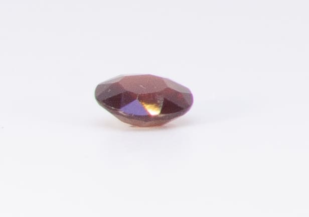 2ct Red Tourmaline VVS Round Shape (8.1x0x3.5 mm) Unheated gemstone from Sri Lanka