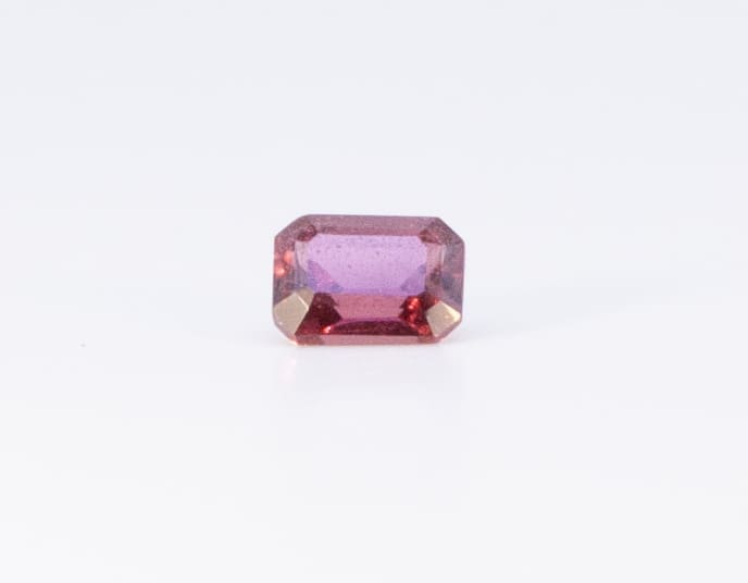 1.5ct Pink Tourmaline SI1 Emerald Shape (7.2x5.3x3.8 mm) Unheated gemstone from Sri Lanka