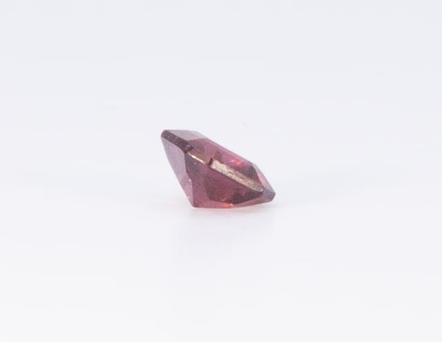 1.5ct Deep Pink Tourmaline VVS Princess Shape (6.9x6.9x4 mm) Unheated gemstone from Sri Lanka