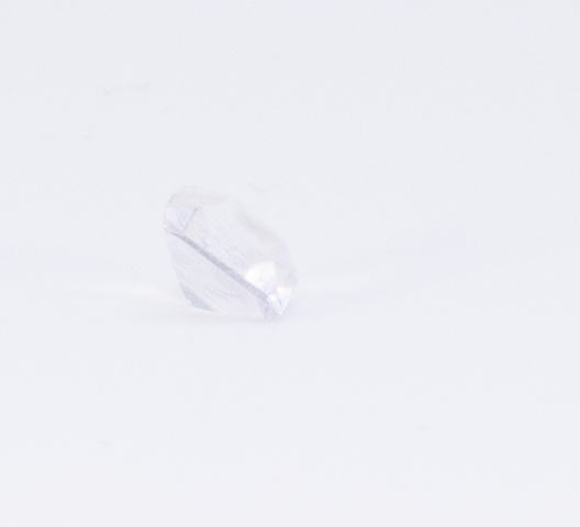 1.1ct White Aquamarine VVS Princess Shape (6.9x5.8x3.8 mm) Unheated gemstone from Sri Lanka