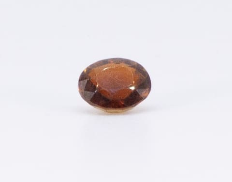 0.8ct Orange Citrine VVS Round Shape (6.2x5.9x3.5 mm) Unheated gemstone from Sri Lanka