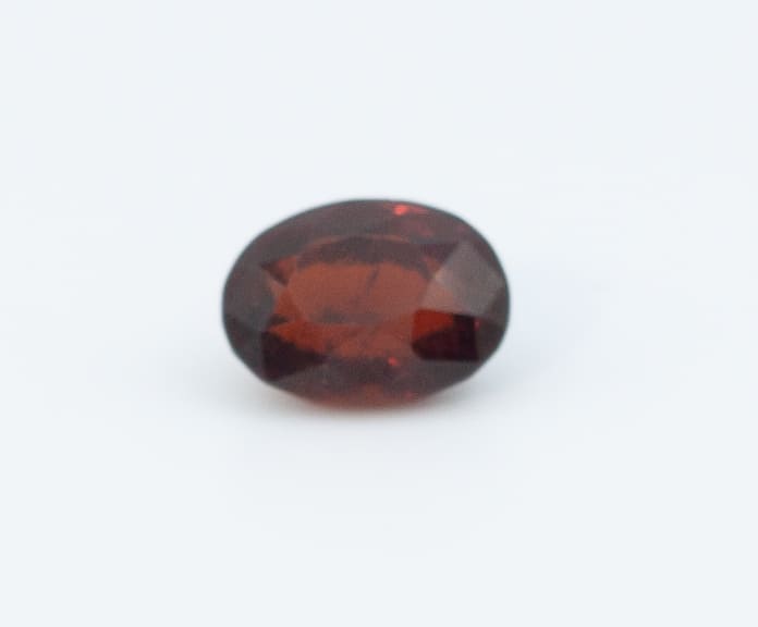 2.4ct Dark Orange Citrine Vs Oval Shape (8.6x6.4x5 mm) Unheated gemstone from Sri Lanka