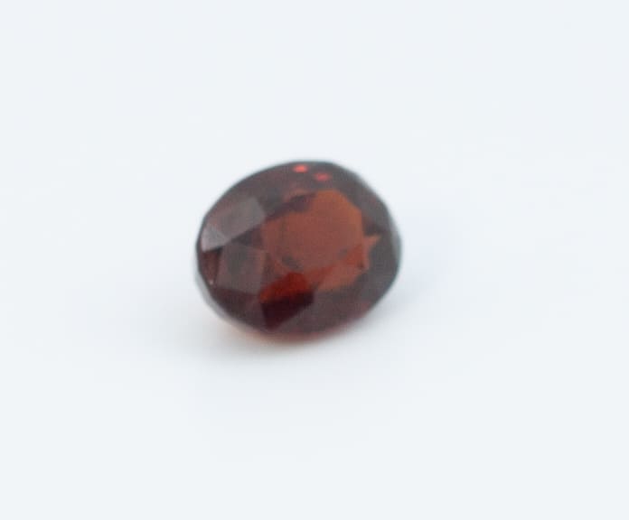 2.4ct Dark Orange Citrine Vs Oval Shape (8.6x6.4x5 mm) Unheated gemstone from Sri Lanka