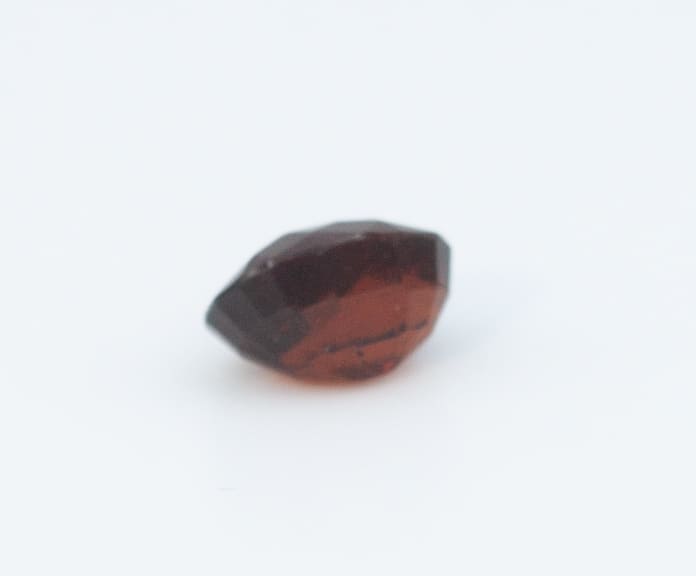 2.4ct Dark Orange Citrine Vs Oval Shape (8.6x6.4x5 mm) Unheated gemstone from Sri Lanka