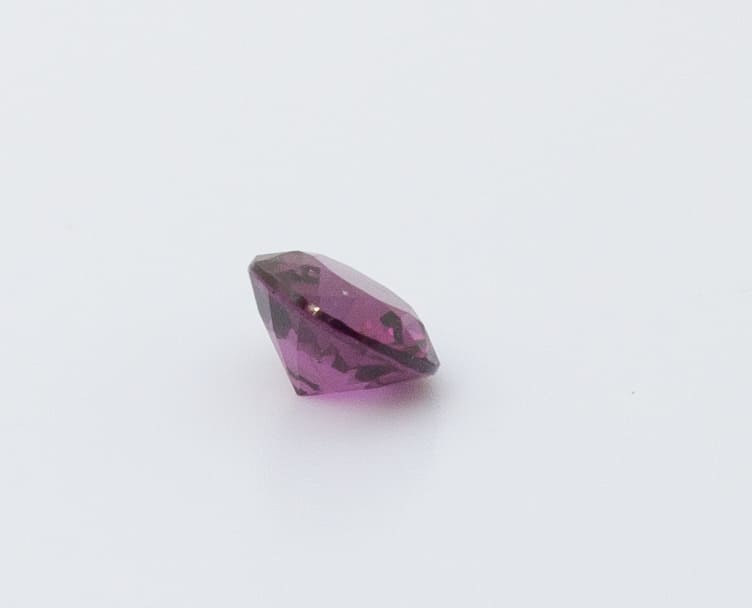 1.4ct Hot Pink Tourmaline VVS Round Shape (6.5x4.1x0 mm) Unheated gemstone from Sri Lanka