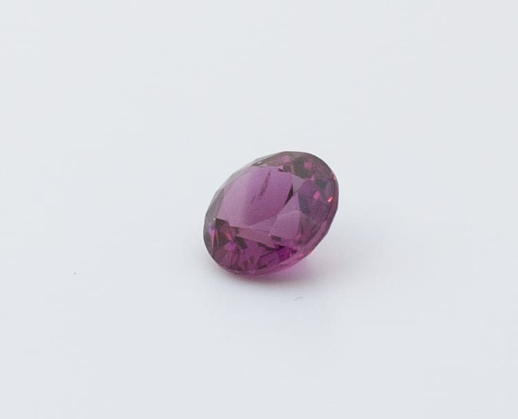 1.4ct Hot Pink Tourmaline VVS Round Shape (6.5x4.1x0 mm) Unheated gemstone from Sri Lanka