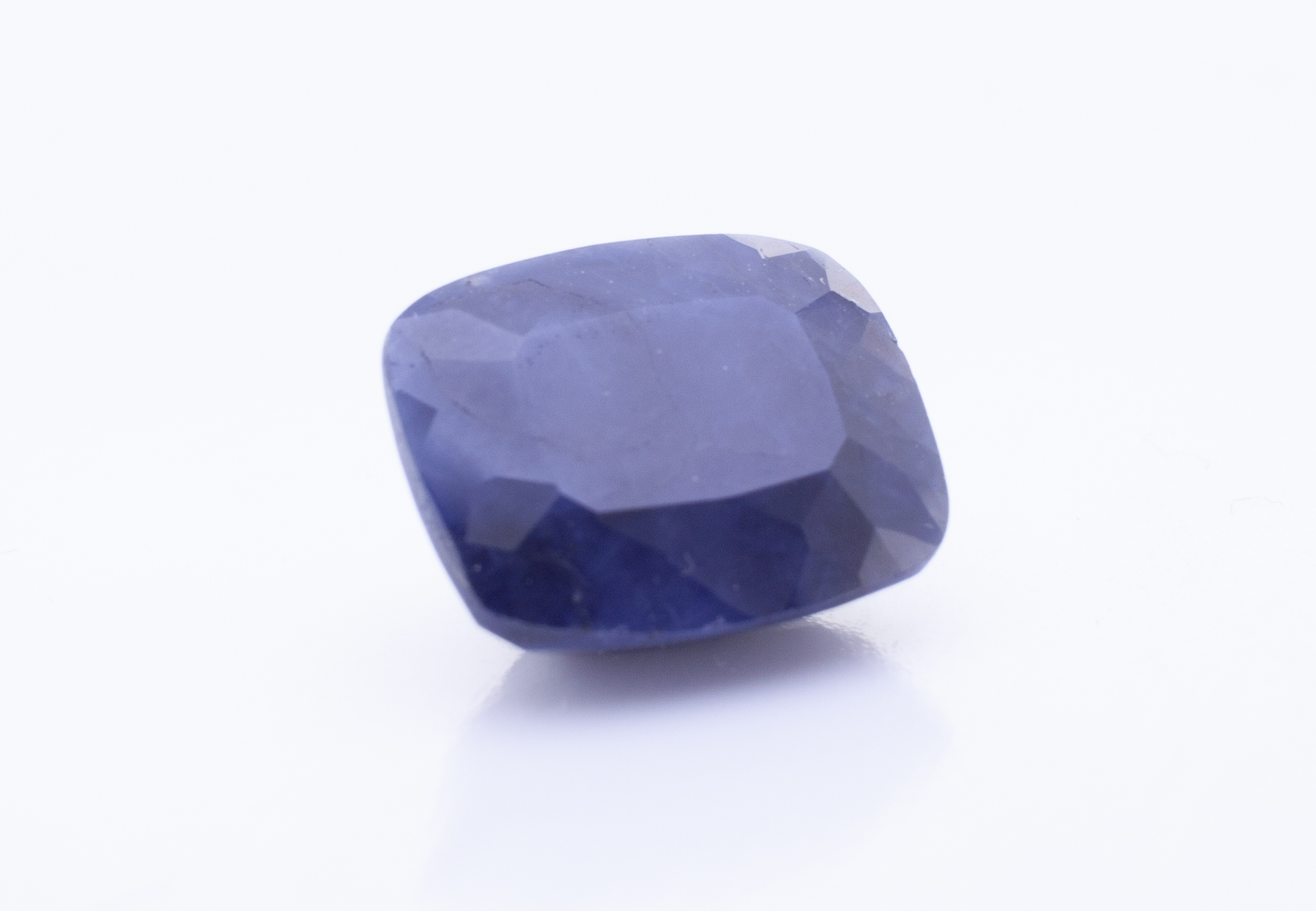 9.8ct Blue Sapphire SI1 Asscher Shape (12.5x10.6x7.4 mm) Heated gemstone from Sri Lanka