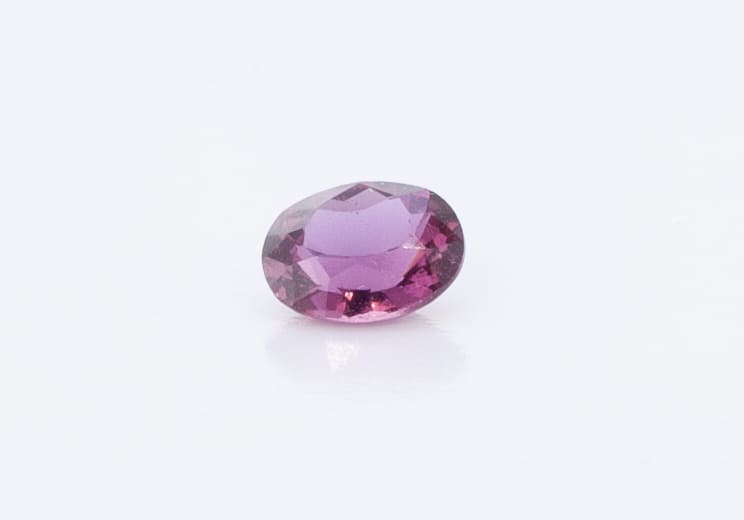 0.9ct Hot Pink Tourmaline VVS Asscher Shape (6.6x5x3.3 mm) Unheated gemstone from Sri Lanka