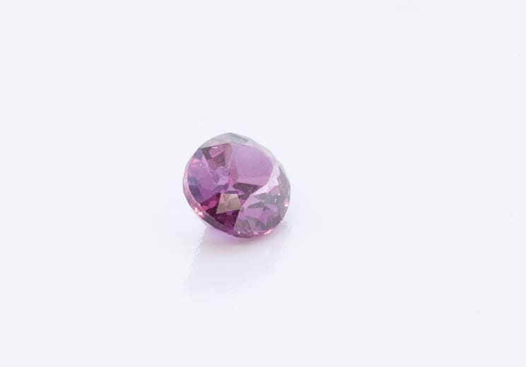 0.9ct Hot Pink Tourmaline VVS Asscher Shape (6.6x5x3.3 mm) Unheated gemstone from Sri Lanka