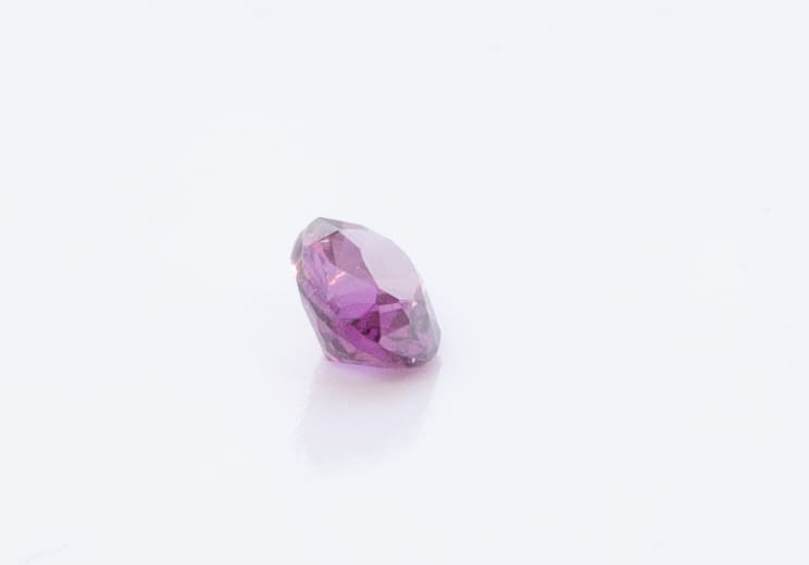 0.9ct Hot Pink Tourmaline VVS Asscher Shape (6.6x5x3.3 mm) Unheated gemstone from Sri Lanka