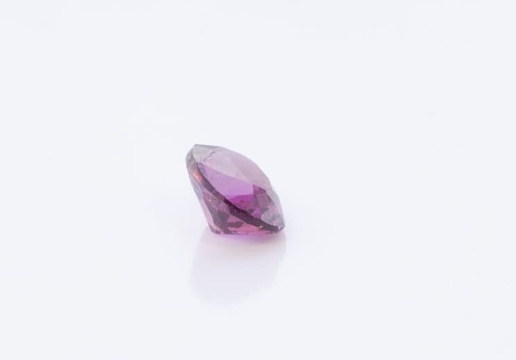 0.9ct Hot Pink Tourmaline VVS Asscher Shape (6.6x5x3.3 mm) Unheated gemstone from Sri Lanka