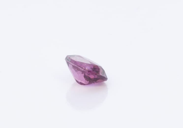 0.9ct Hot Pink Tourmaline VVS Asscher Shape (6.6x5x3.3 mm) Unheated gemstone from Sri Lanka