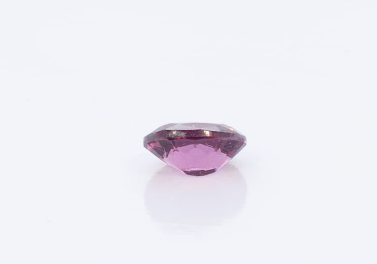 0.9ct Hot Pink Tourmaline VVS Asscher Shape (6.6x5x3.3 mm) Unheated gemstone from Sri Lanka