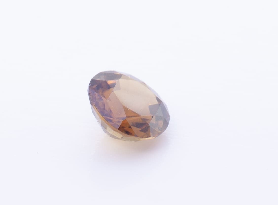 1.1ct Dark Orange Spinel VVS Oval Shape (6.6x3.6x0 mm) Unheated gemstone from Sri Lanka