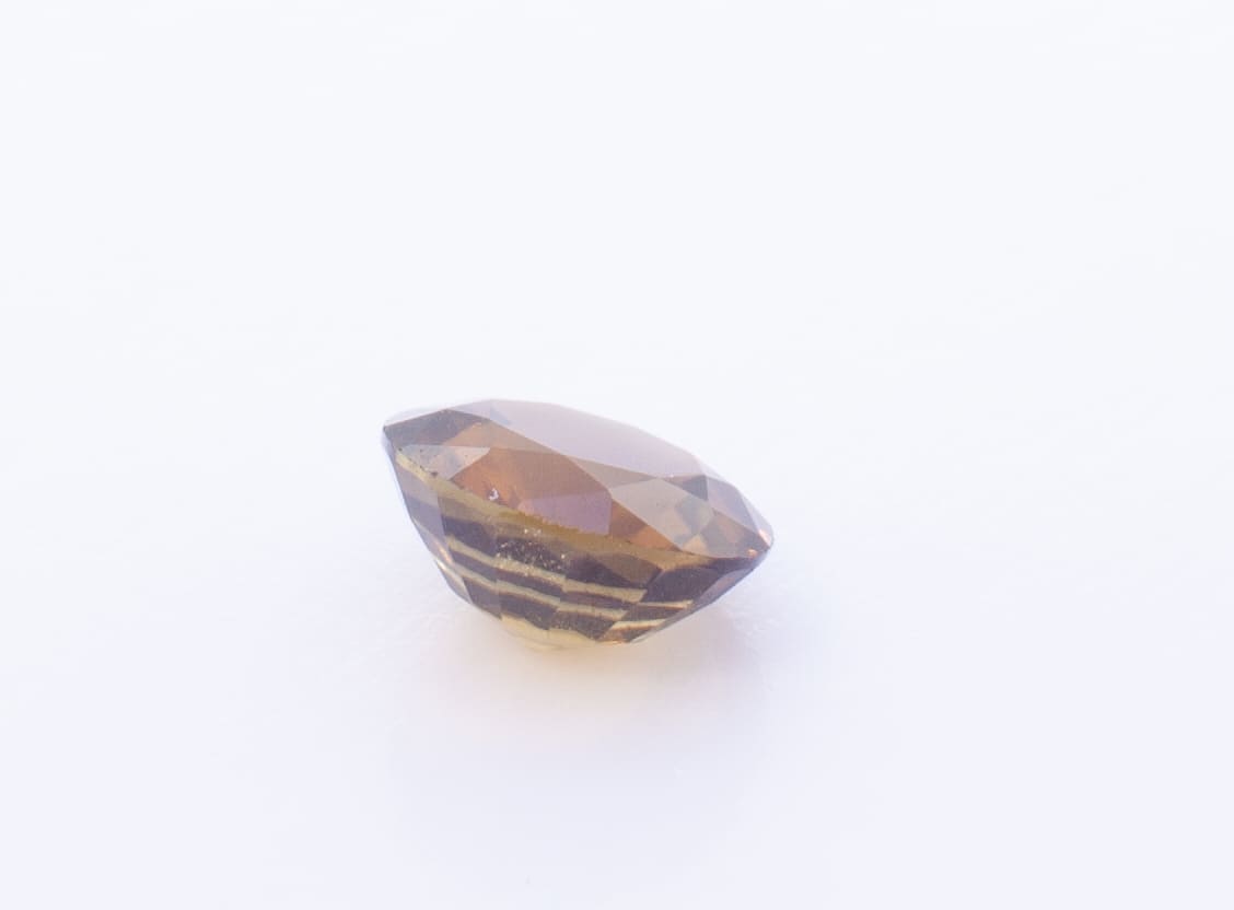 1.1ct Dark Orange Spinel VVS Oval Shape (6.6x3.6x0 mm) Unheated gemstone from Sri Lanka