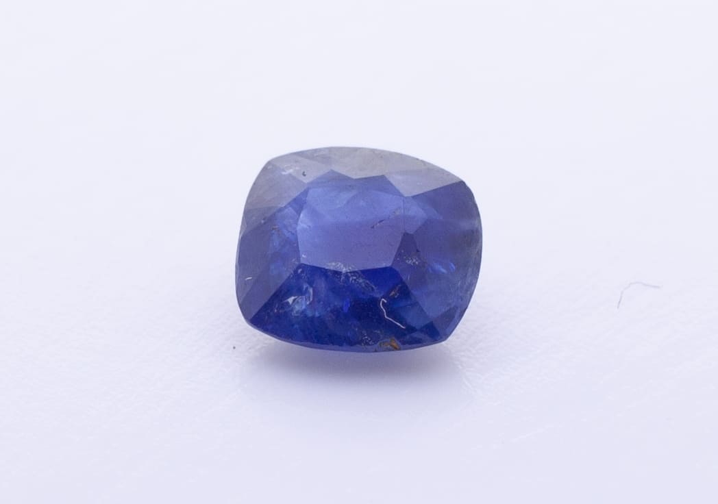 1.1ct Blue Sapphire SI1 Asscher Shape (6x5.7x3.4 mm) Unheated gemstone from Sri Lanka