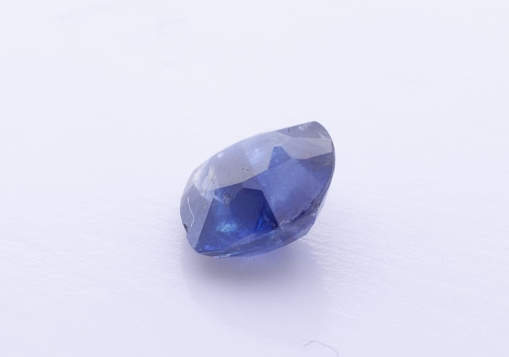 1.1ct Blue Sapphire SI1 Asscher Shape (6x5.7x3.4 mm) Unheated gemstone from Sri Lanka