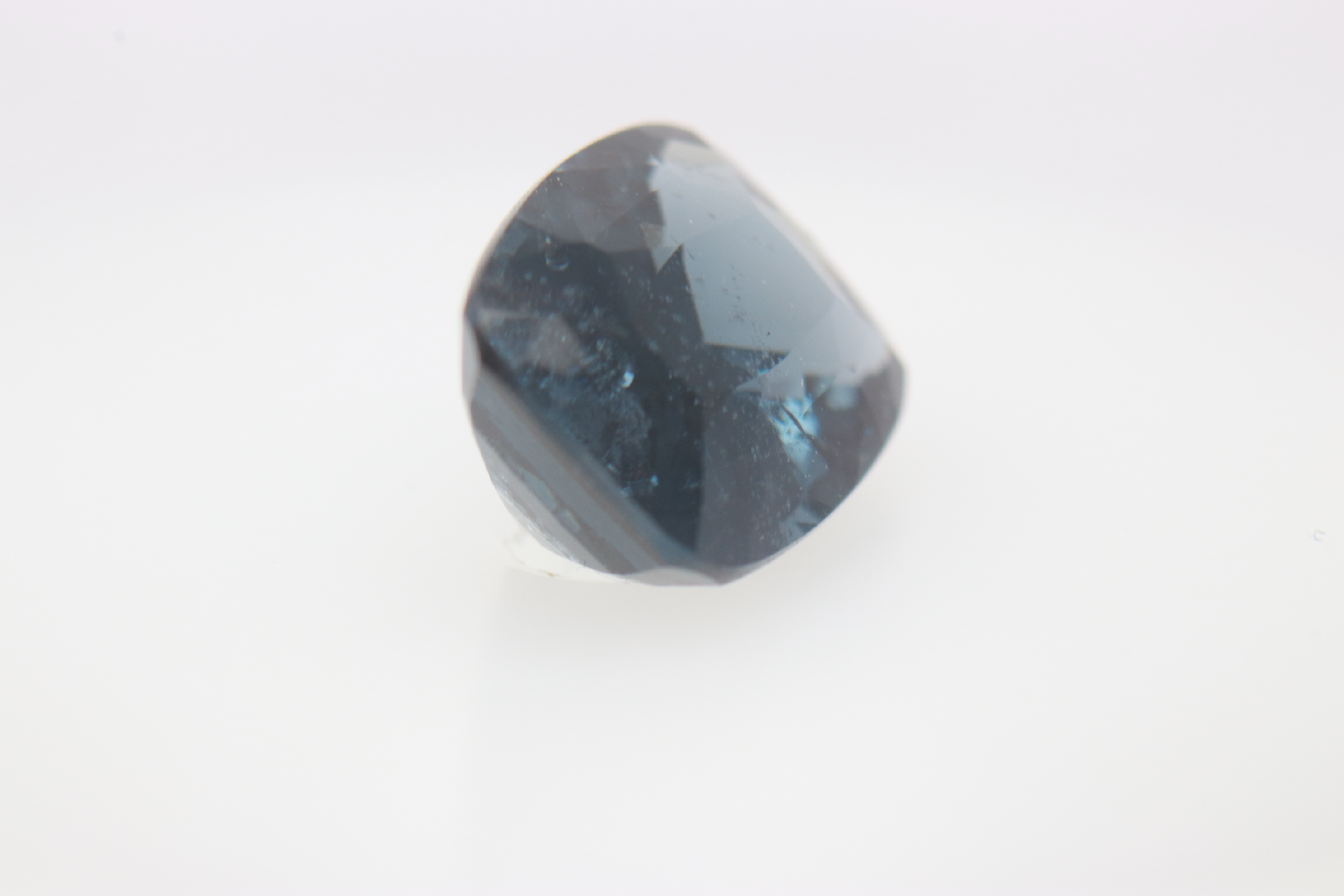 3ct Blue Spinel Cloud Asscher Shape (10x6.9x4.9 mm) Unheated gemstone from Sri Lanka