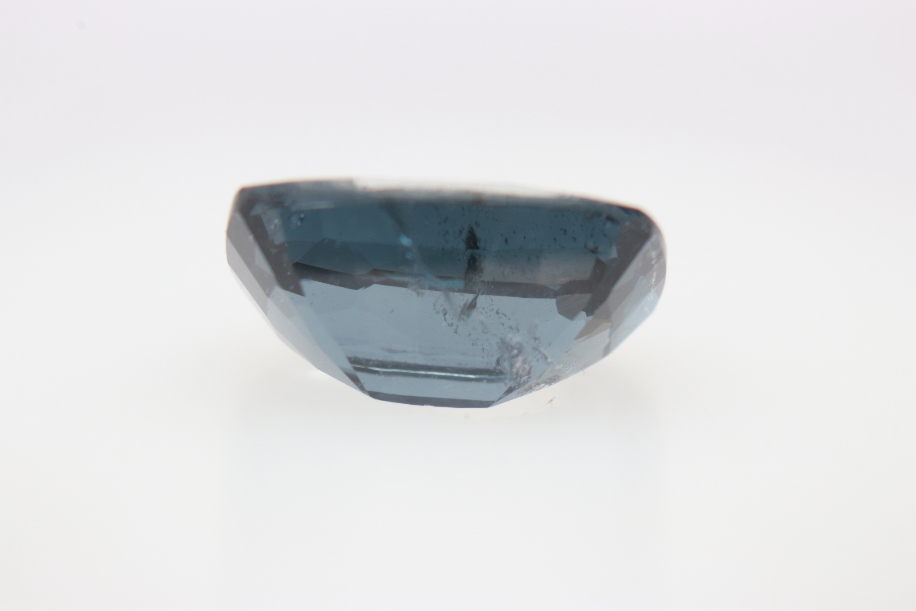 3ct Blue Spinel Cloud Asscher Shape (10x6.9x4.9 mm) Unheated gemstone from Sri Lanka