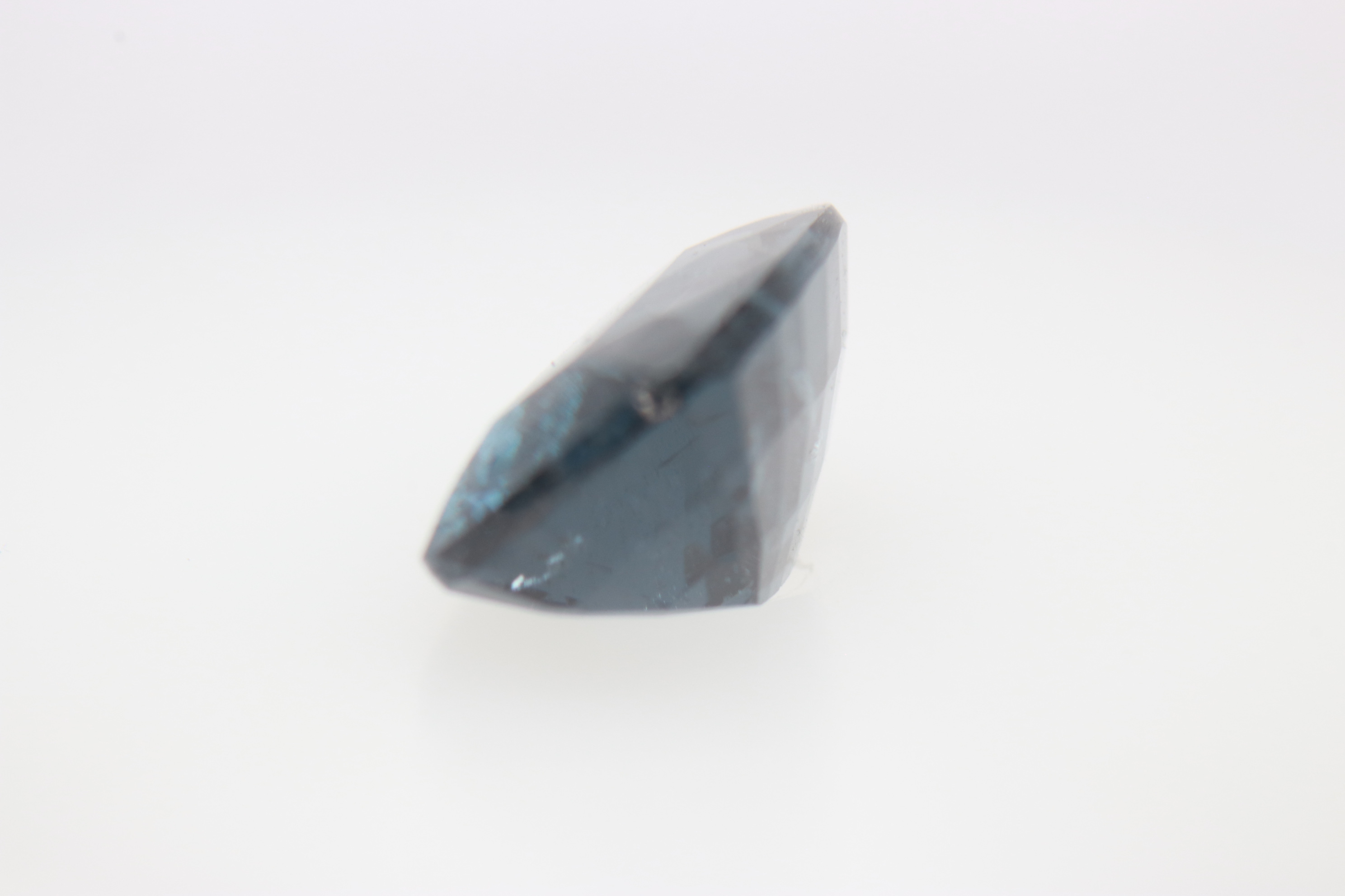 3ct Blue Spinel Cloud Asscher Shape (10x6.9x4.9 mm) Unheated gemstone from Sri Lanka