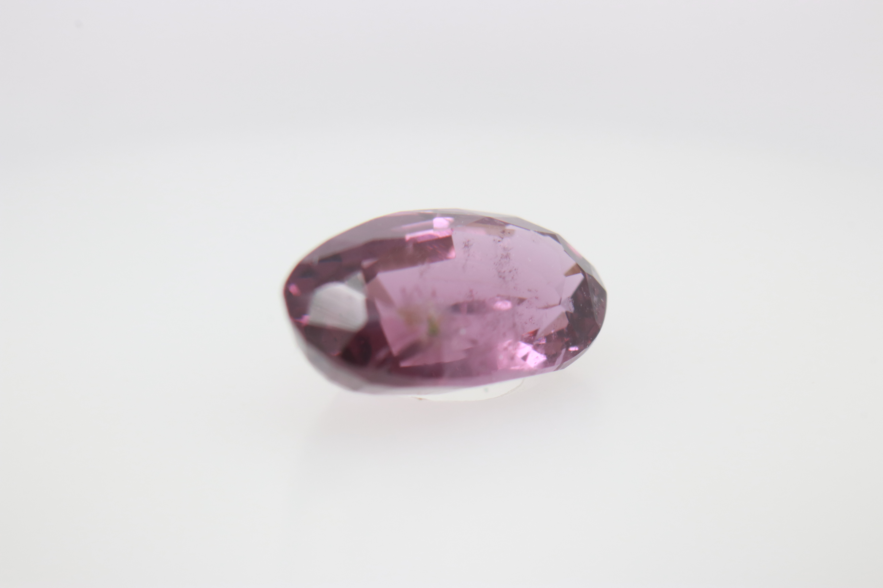 1.55ct Deep Pink Spinel Cloud Oval Shape (9.3x5.4x3.6 mm) Unheated gemstone from Sri Lanka
