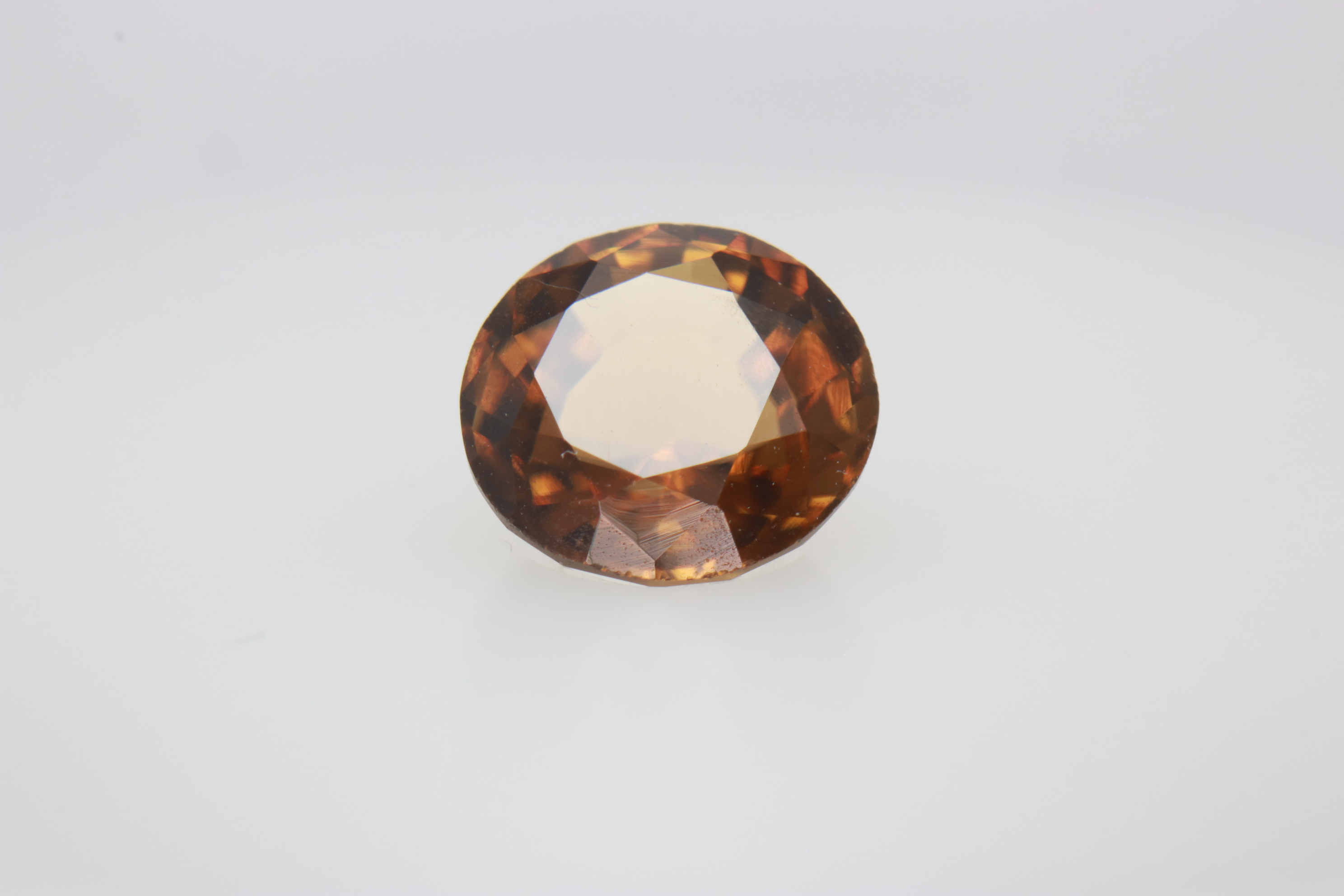 1.1ct Dark Orange Spinel VVS Oval Shape (6.6x3.6x0 mm) Unheated gemstone from Sri Lanka