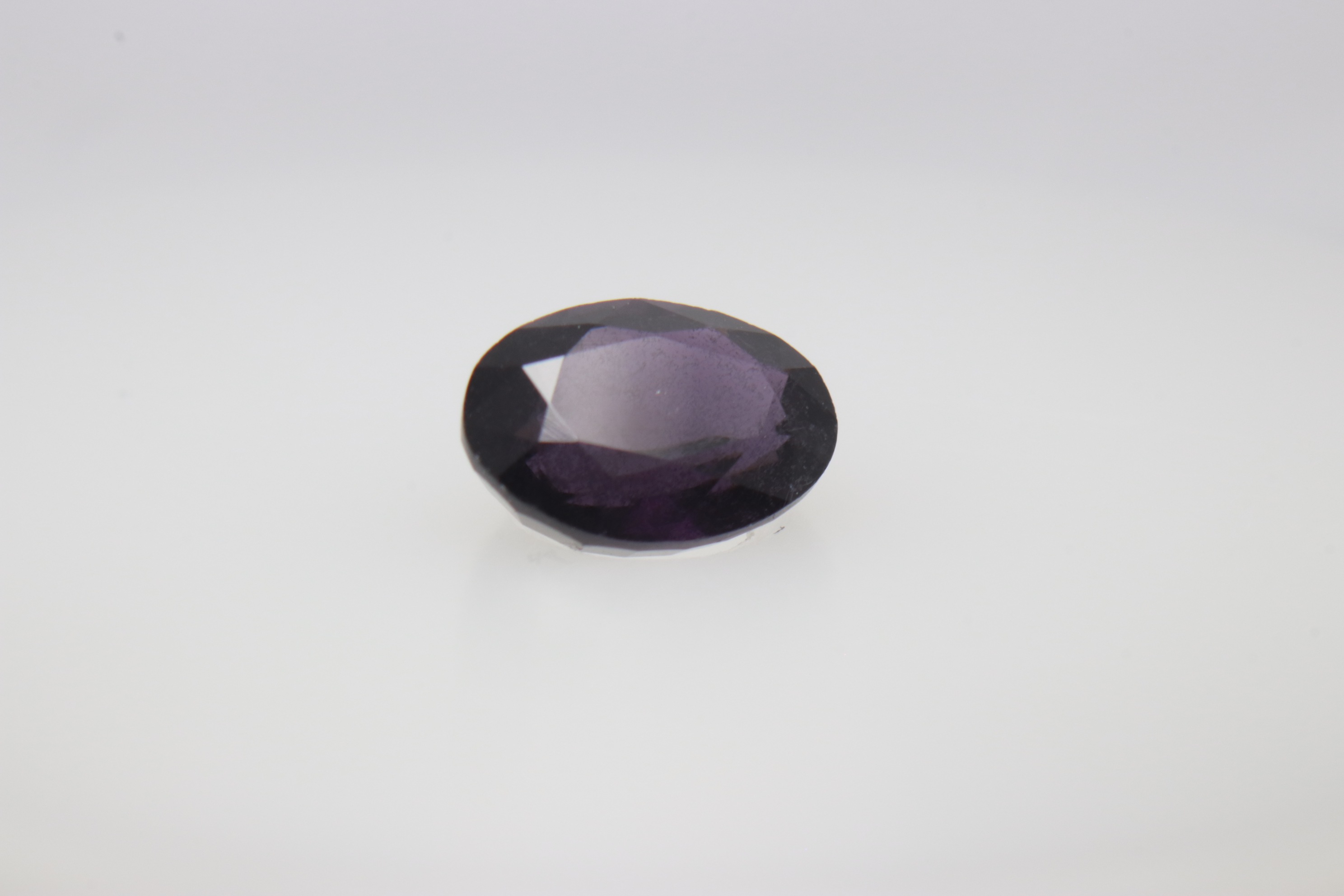 0.8ct Purple Spinel Vs1 Asscher Shape (6.1x4.8x3.0 mm) Unheated gemstone from Sri Lanka