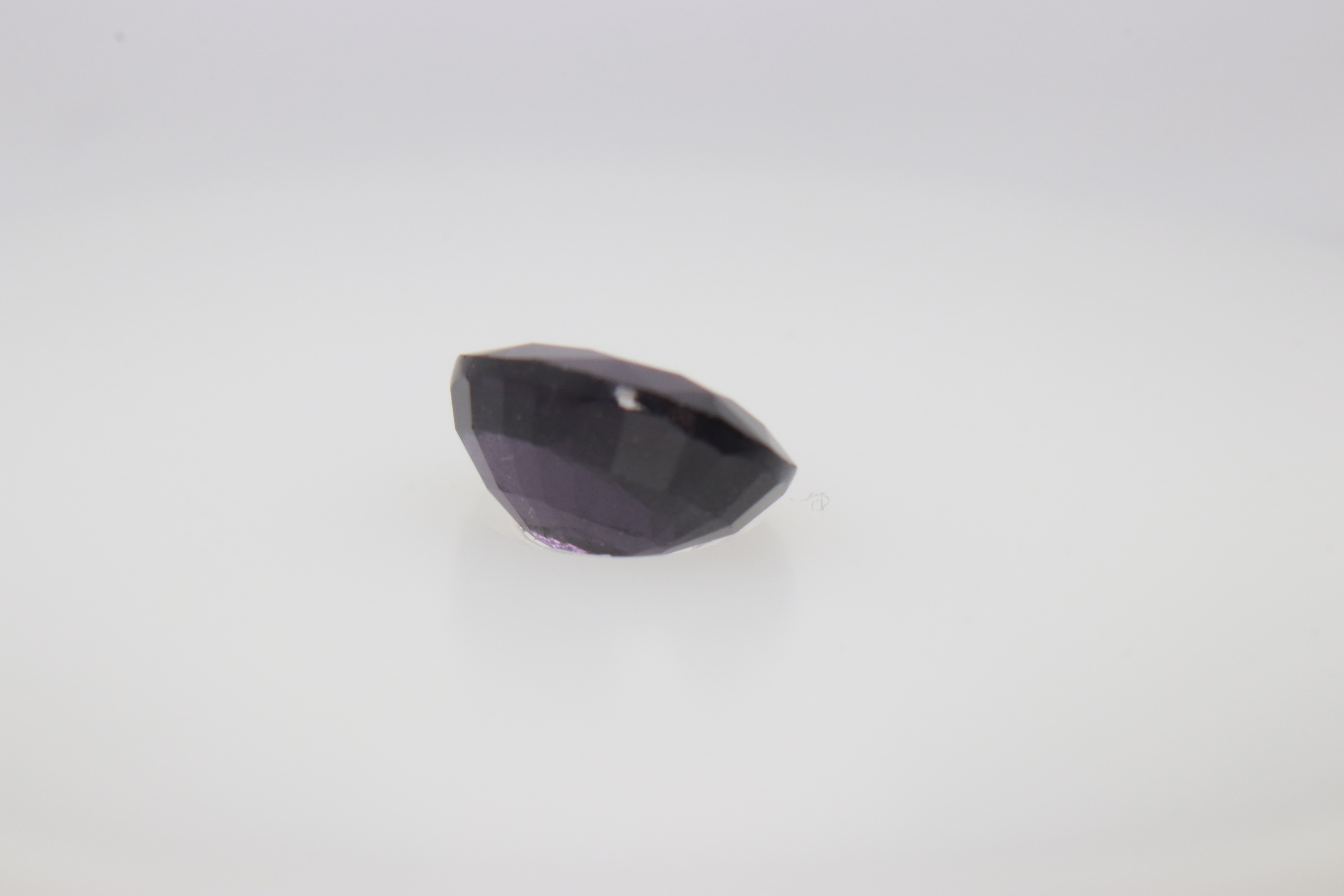 0.8ct Purple Spinel Vs1 Asscher Shape (6.1x4.8x3.0 mm) Unheated gemstone from Sri Lanka