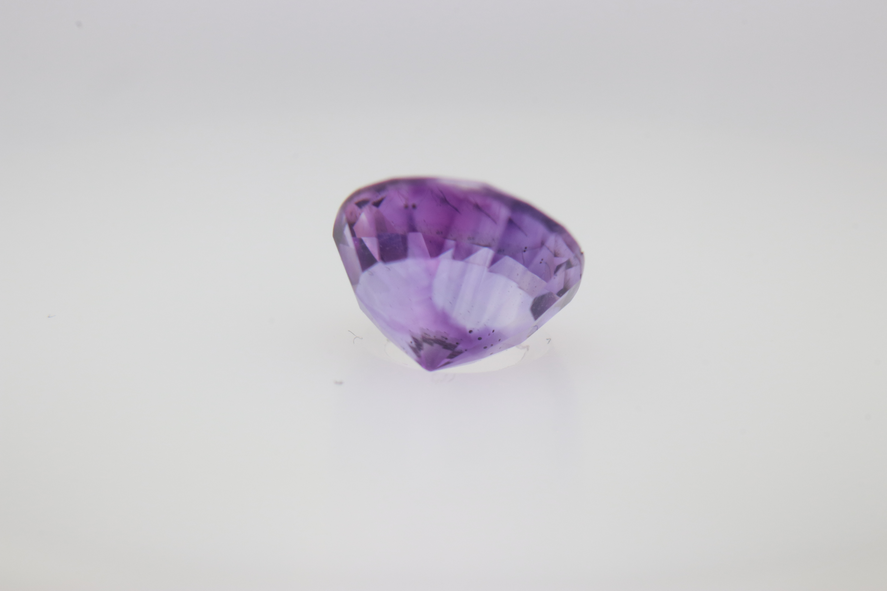 1.1ct Purple Spinel VVS Round Shape (0x6.2x4.5 mm) Unheated gemstone from Sri Lanka