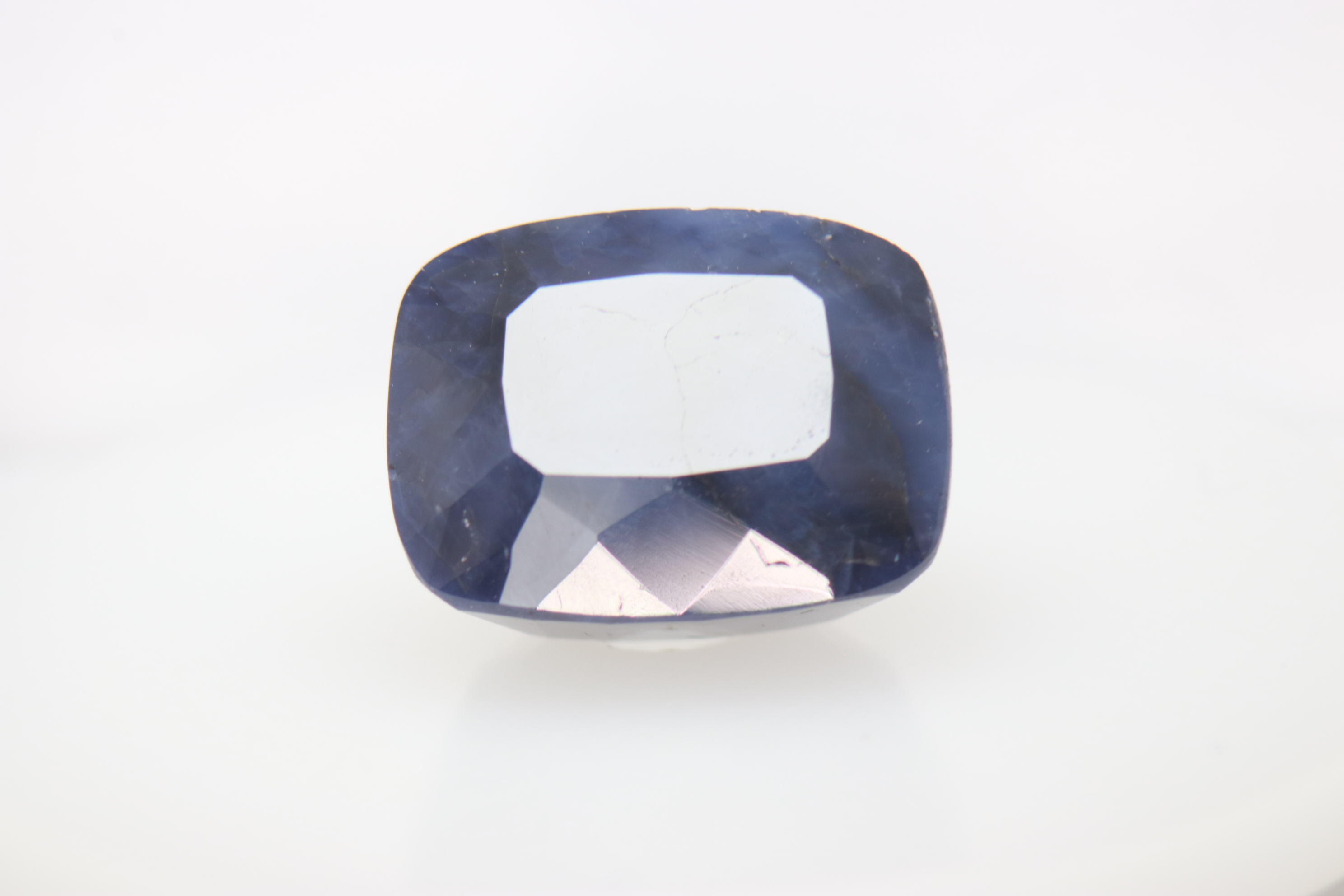 9.8ct Blue Sapphire SI1 Fancy Cushion Shape (12.5x10.6x7.4 mm) Heated gemstone from Sri Lanka