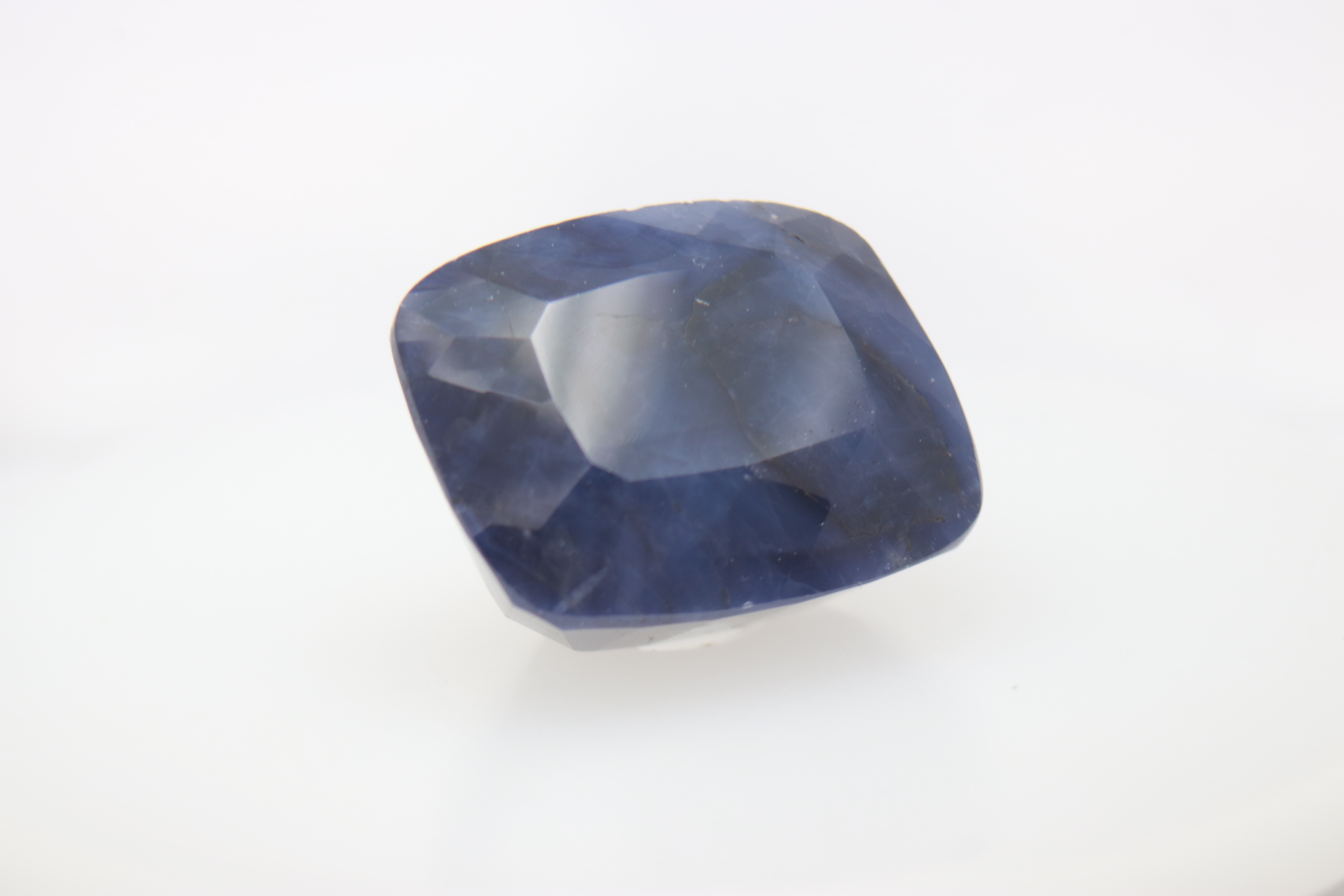 9.8ct Blue Sapphire SI1 Fancy Cushion Shape (12.5x10.6x7.4 mm) Heated gemstone from Sri Lanka