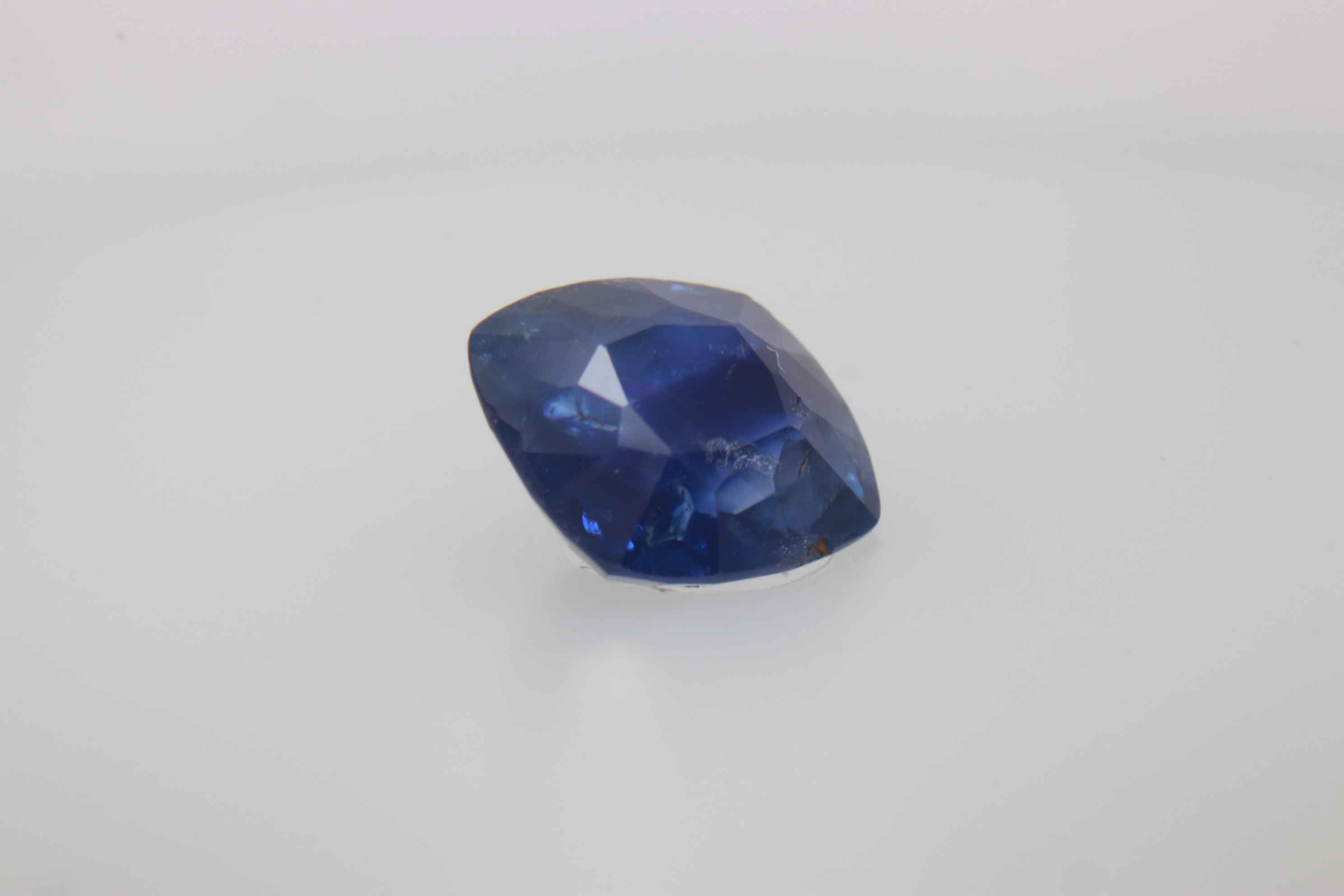 1.1ct Blue Sapphire SI1 Antique Cushion Shape (6x5.7x3.4 mm) Heated gemstone from Sri Lanka