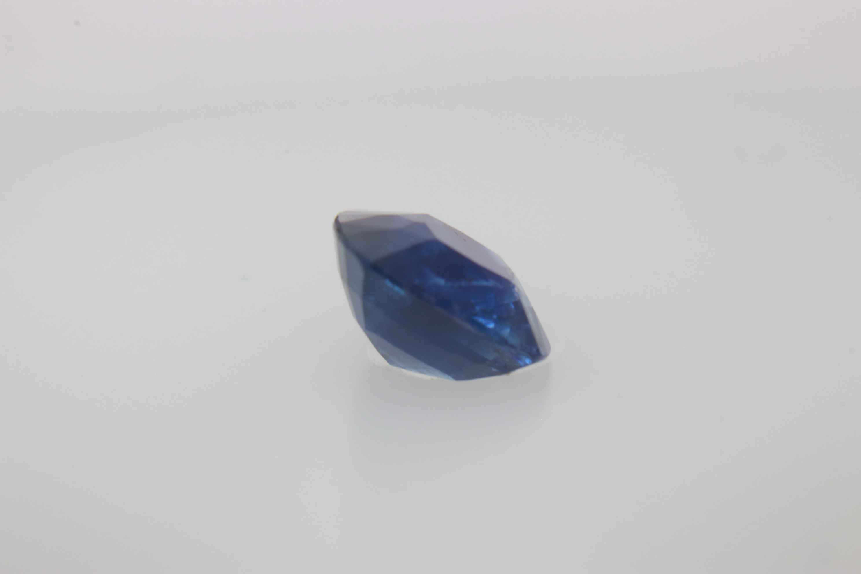 1.1ct Blue Sapphire SI1 Antique Cushion Shape (6x5.7x3.4 mm) Heated gemstone from Sri Lanka