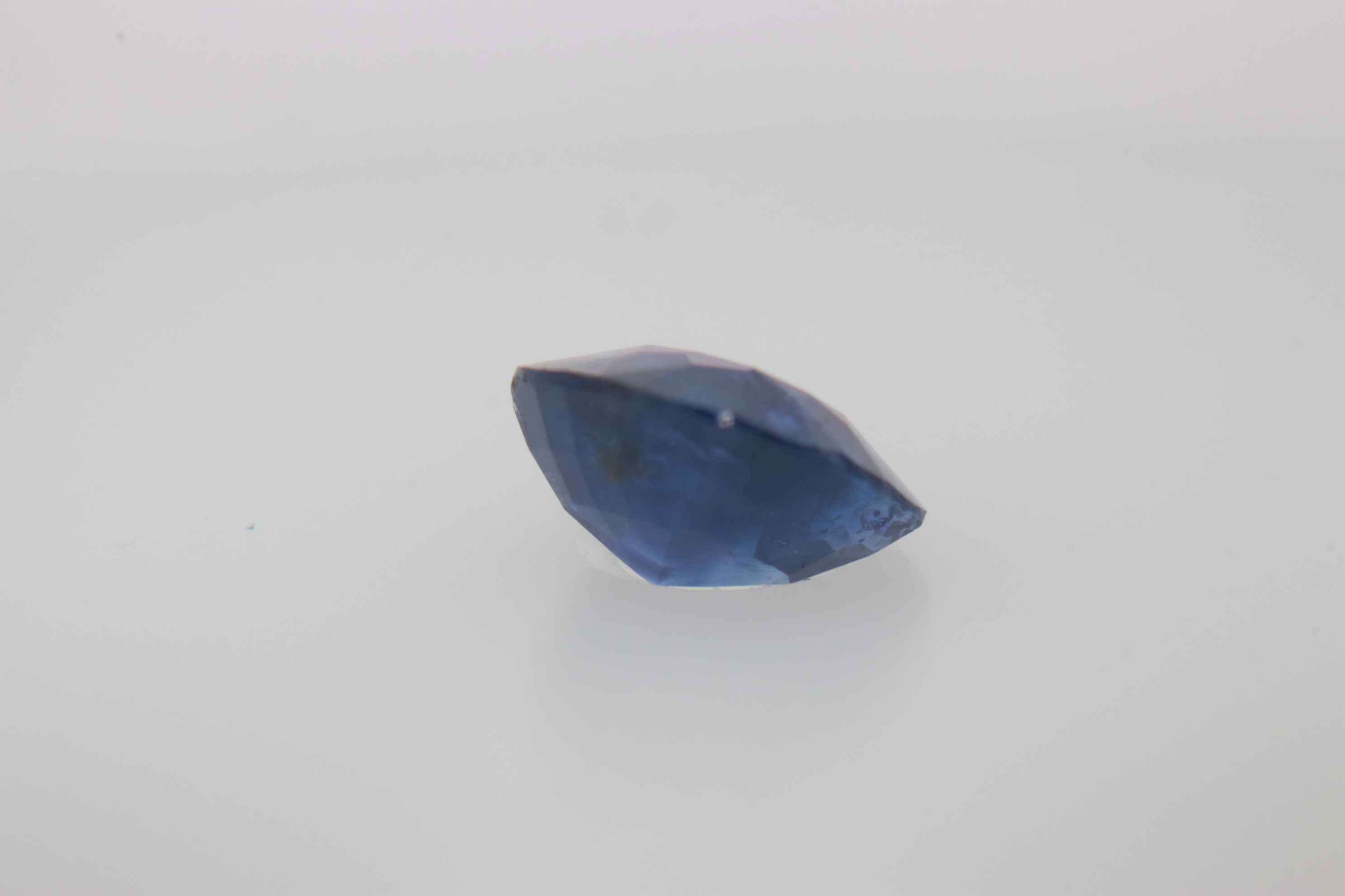 1.1ct Blue Sapphire SI1 Antique Cushion Shape (6x5.7x3.4 mm) Heated gemstone from Sri Lanka