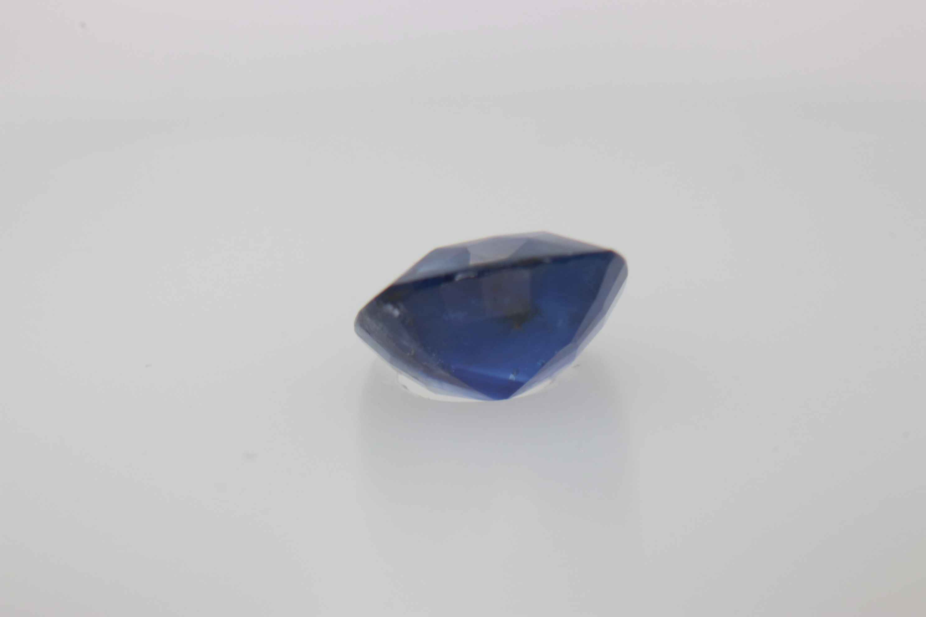 1.1ct Blue Sapphire SI1 Antique Cushion Shape (6x5.7x3.4 mm) Heated gemstone from Sri Lanka