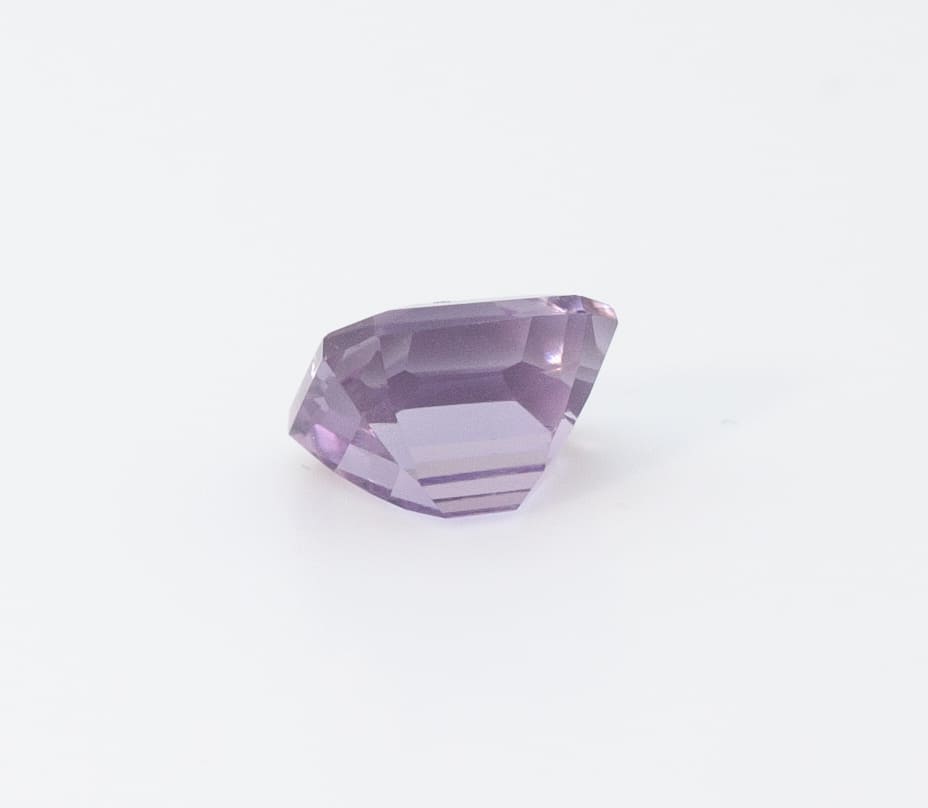 3.85ct Purple Amethyst VVS Antique Cushion Shape (9.5x9.5x6.3 mm) Unheated gemstone from Sri Lanka