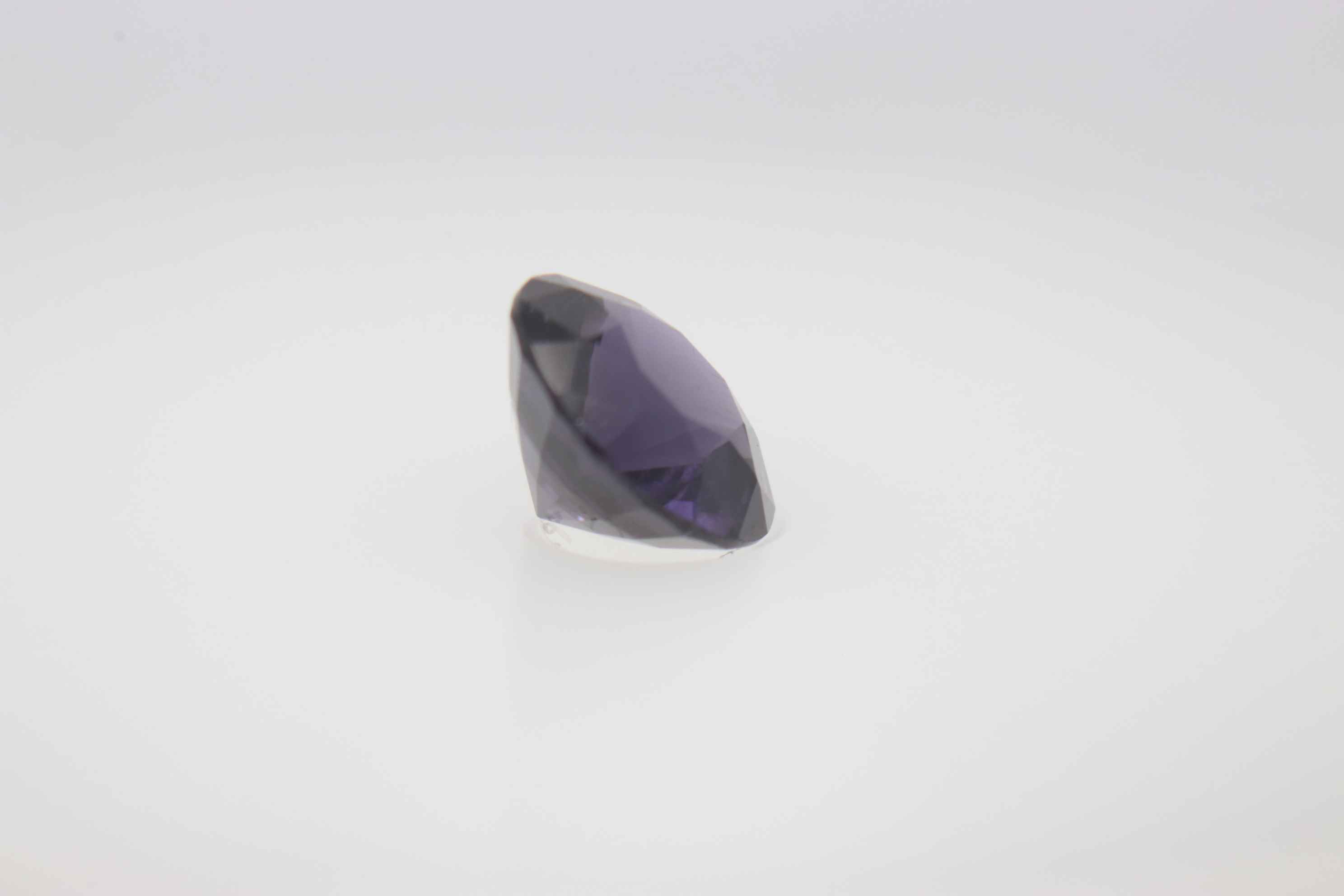 0.8ct Cobolt Spinel Vs Round Shape (0x5.7x4.1 mm) Unheated gemstone from Sri Lanka