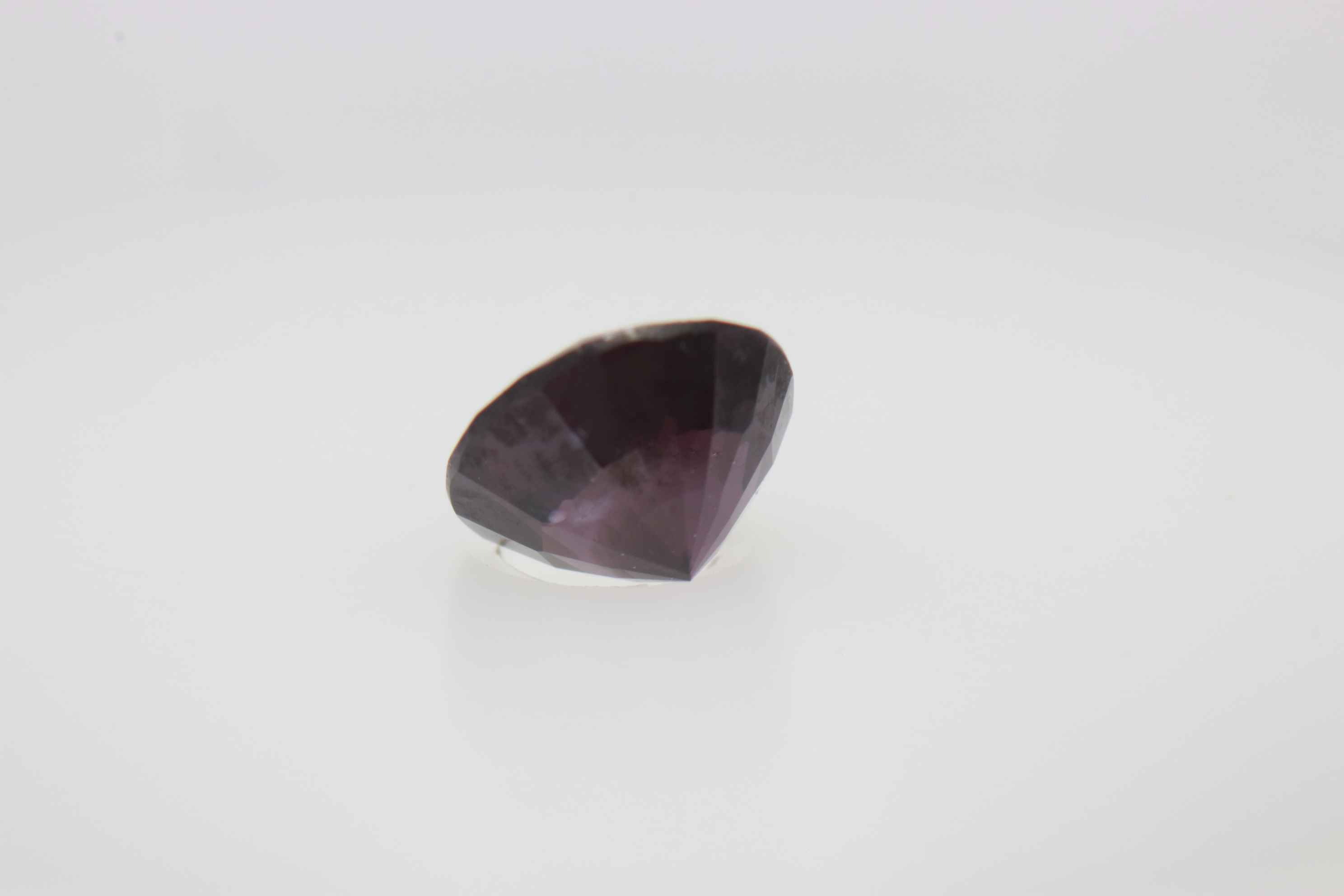 0.8ct Purple Spinel Vs Round Shape (0x5.4x3.8 mm) Unheated gemstone from Sri Lanka