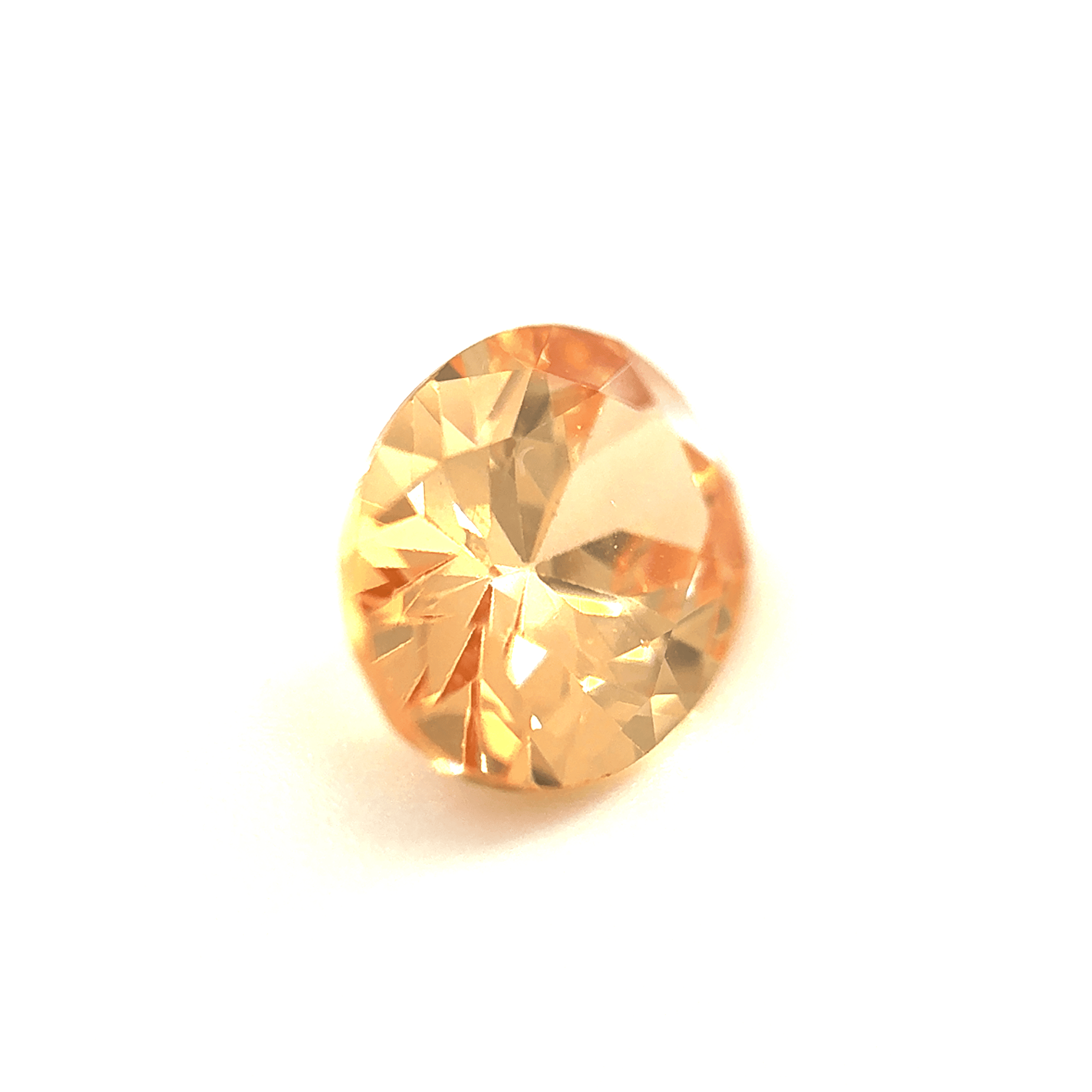 3ct Pale Goldenrod Tourmaline VVS1 Oval Shape (8.9x6.8x4.3 mm) Unheated gemstone from Sri Lanka