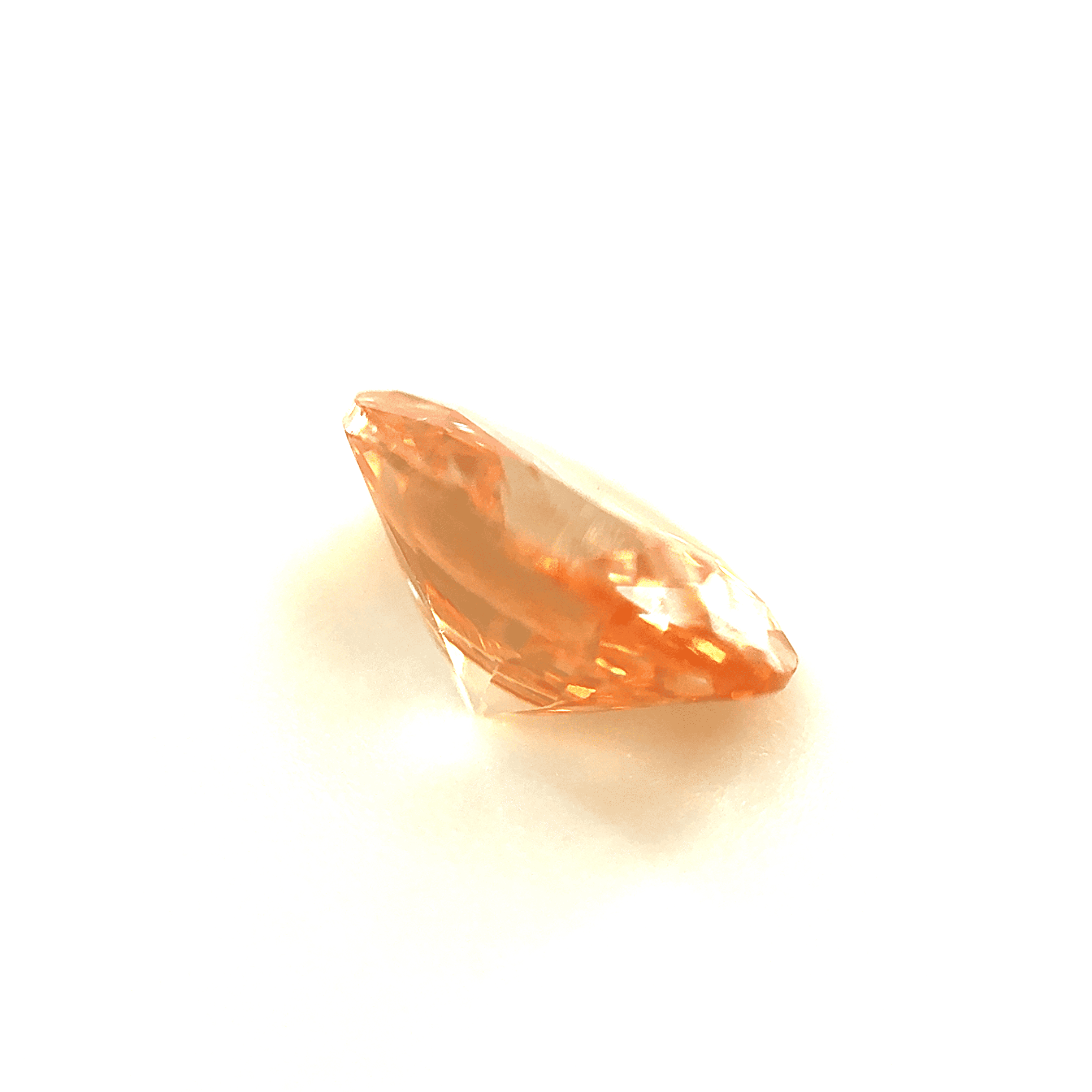 3ct Pale Goldenrod Tourmaline VVS1 Oval Shape (8.9x6.8x4.3 mm) Unheated gemstone from Sri Lanka