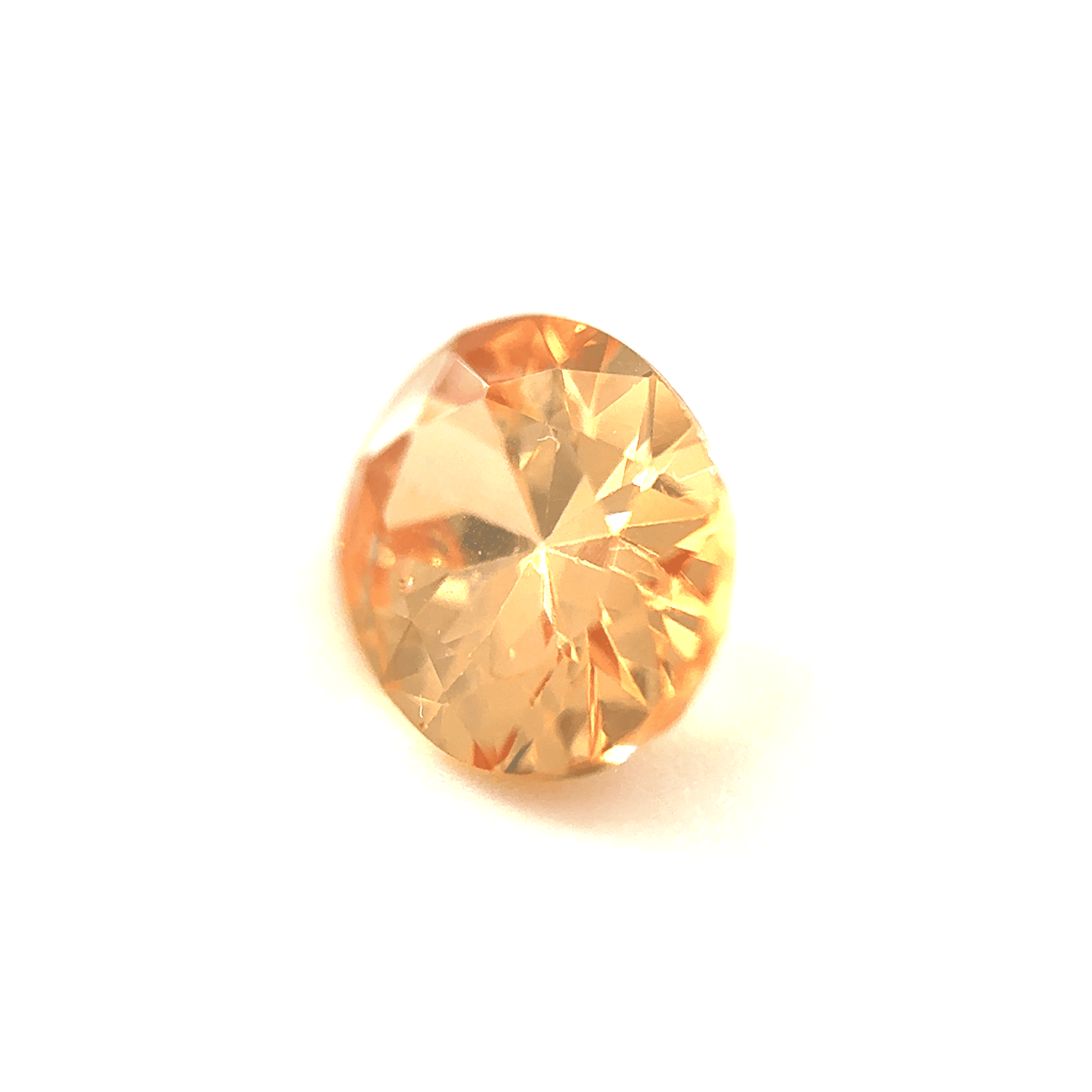 3ct Pale Goldenrod Tourmaline VVS1 Oval Shape (8.9x6.8x4.3 mm) Unheated gemstone from Sri Lanka