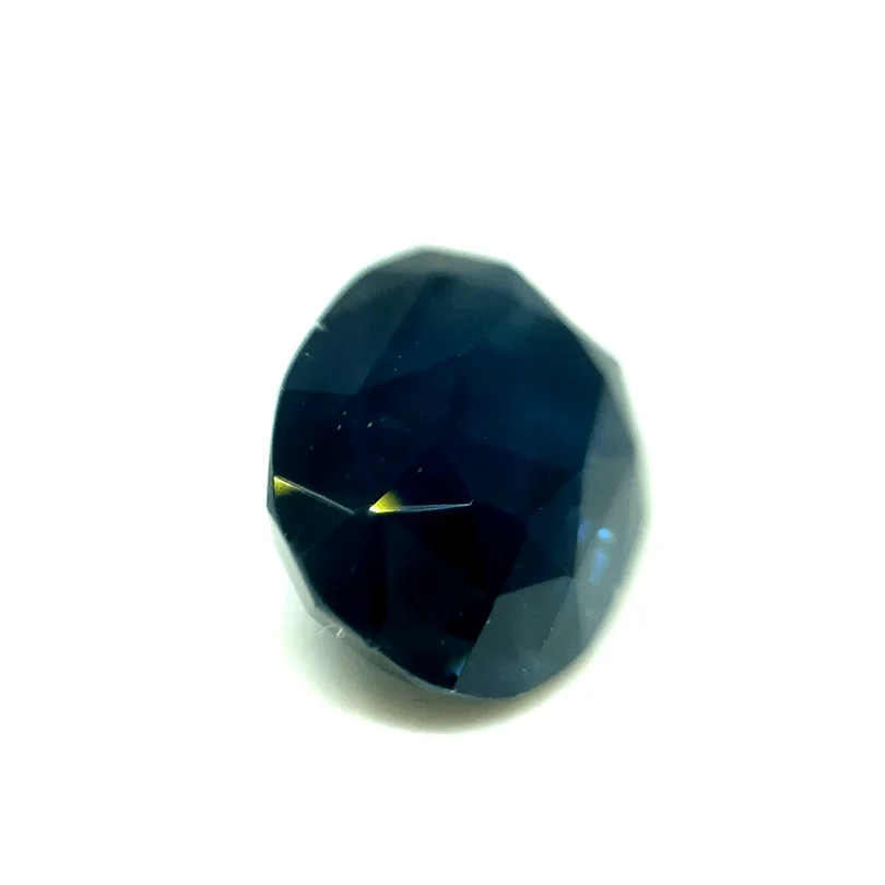 2.10ct Dark Slate Blue Sapphire VVS Antique Cushion Shape (9x6x5 mm) Heated gemstone from Sri Lanka
