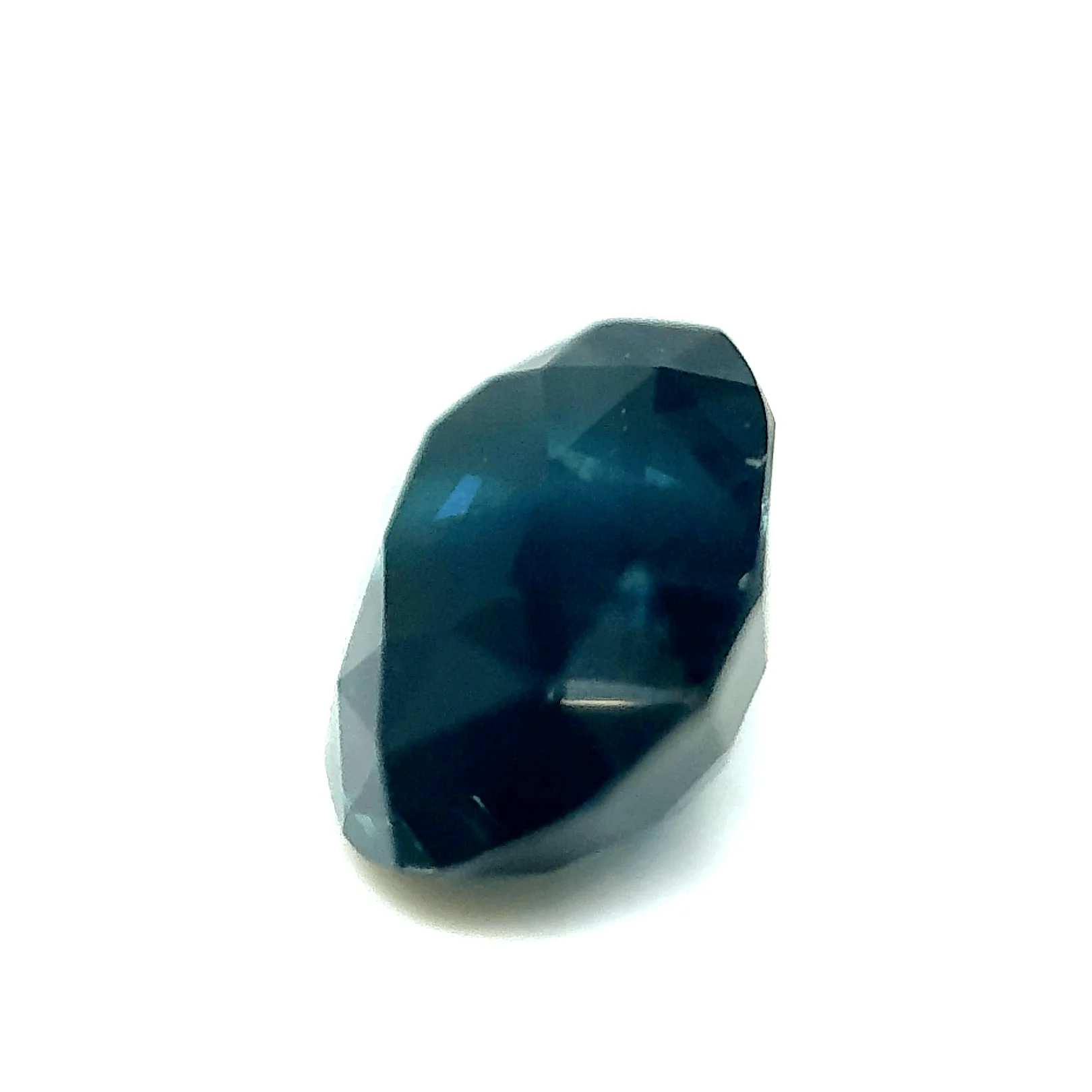 2.10ct Dark Slate Blue Sapphire VVS Antique Cushion Shape (9x6x5 mm) Heated gemstone from Sri Lanka