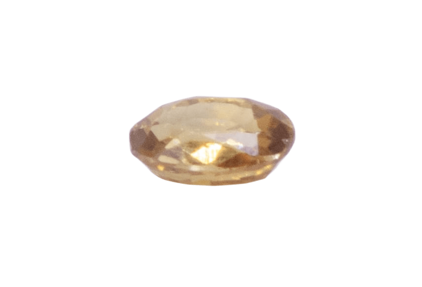 1.2ct Honey Garnet VVS Oval Shape (8.7x6.3x4 mm) Unheated gemstone from Sri Lanka