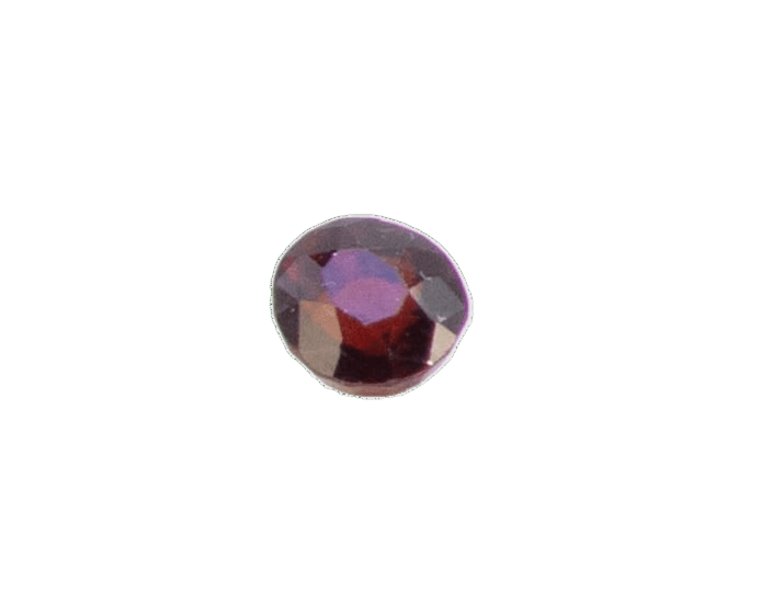 2.5ct Dark Orange Citrine VVS Oval Shape (7.6x7x5.6 mm) Unheated gemstone from Sri Lanka