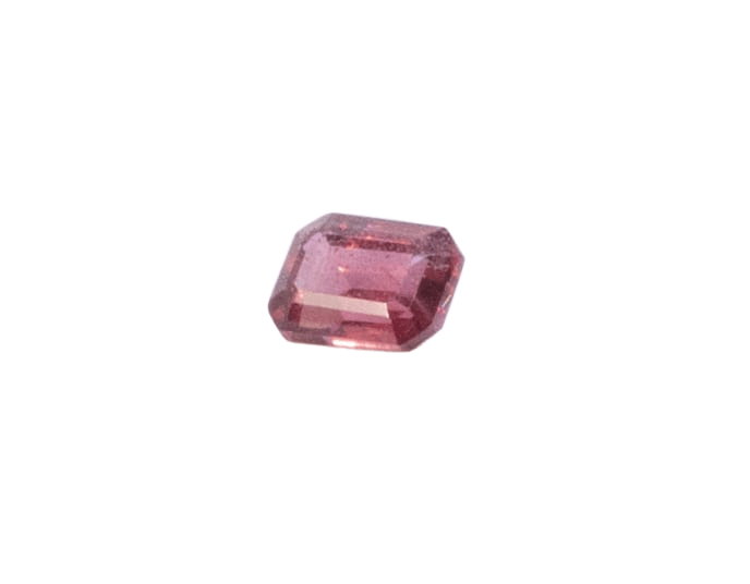 1.5ct Pink Tourmaline SI1 Emerald Shape (7.2x5.3x3.8 mm) Unheated gemstone from Sri Lanka