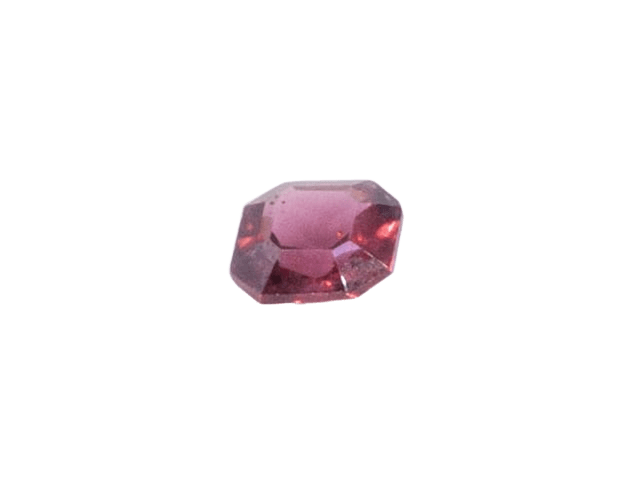 1.5ct Deep Pink Tourmaline VVS Princess Shape (6.9x6.9x4 mm) Unheated gemstone from Sri Lanka